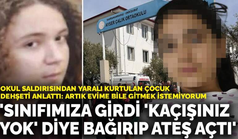 Okul saldırısından yaralı kurtulan çocuk dehşeti anlattı: ‘Sınıfımıza girdi ‘kaçışınız yok’ diye bağırıp ateş açtı’