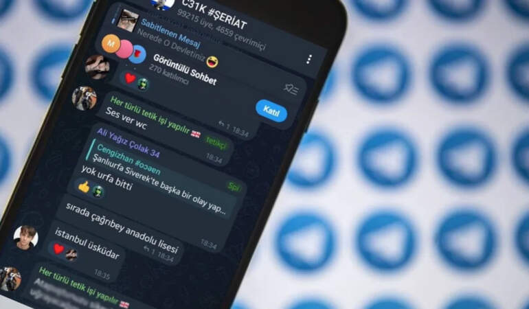 Okul tehditleri sonrası Telegram kanalına operasyon