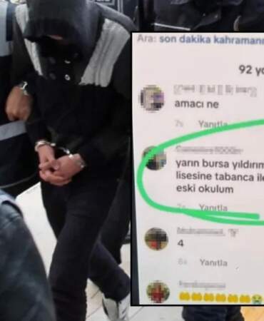 Bursa’da okul saldırısı paylaşımlarına 5 tutuklama