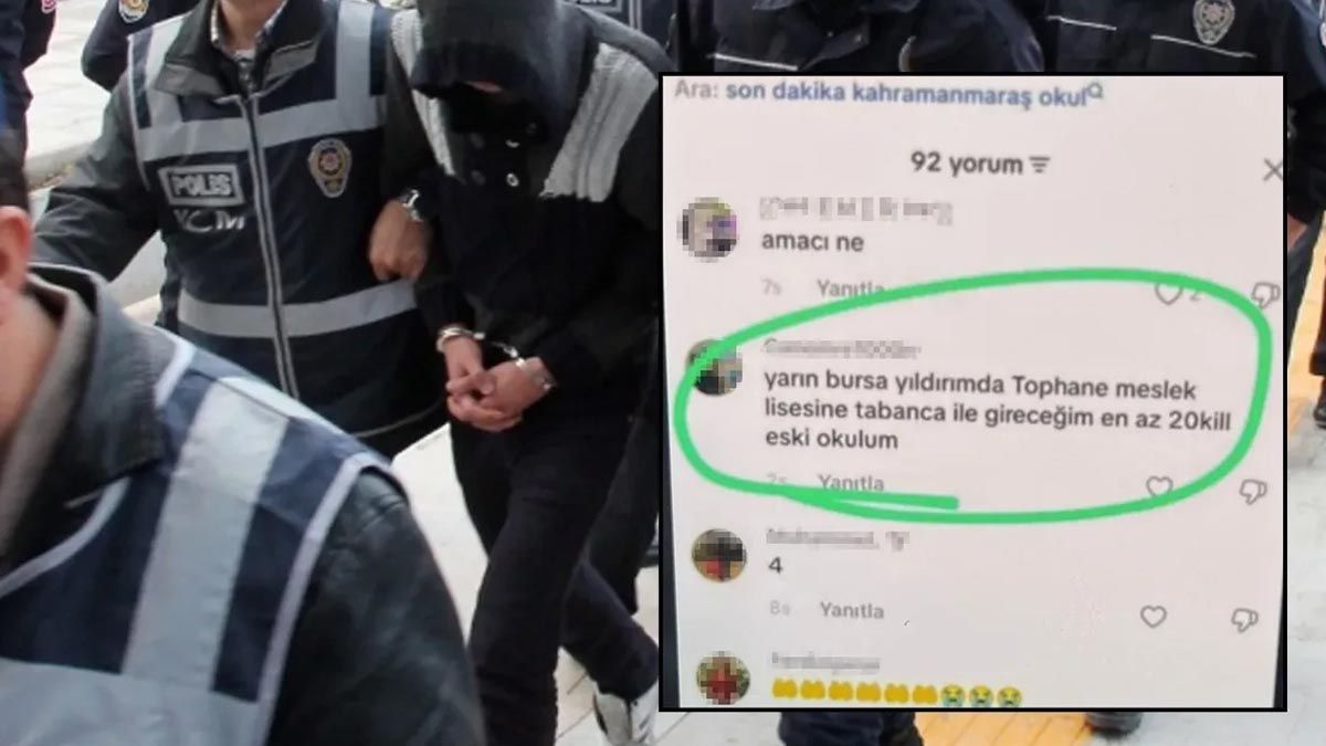 Bursa’da okul saldırısı paylaşımlarına 5 tutuklama