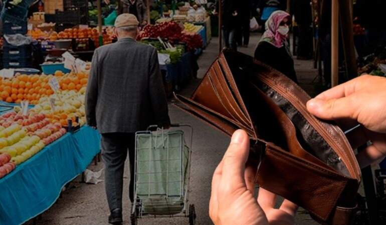 Hayat pahalılığı vatandaşın belini büktü: Açlık sınırı 34 bin liraya dayandı
