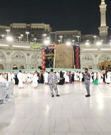 Türkiye’den giden ilk hacı kafilesi kutsal topraklara ulaştı