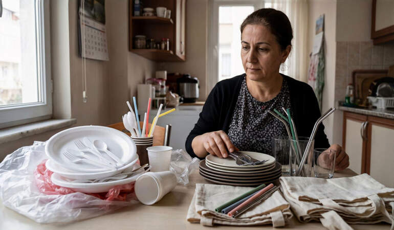 Tek kullanımlık plastikler yasaklandı mı? Plastik çatal bıçak yasağı ne zaman? 1,5 milyar TL tasarruf sağlanacak