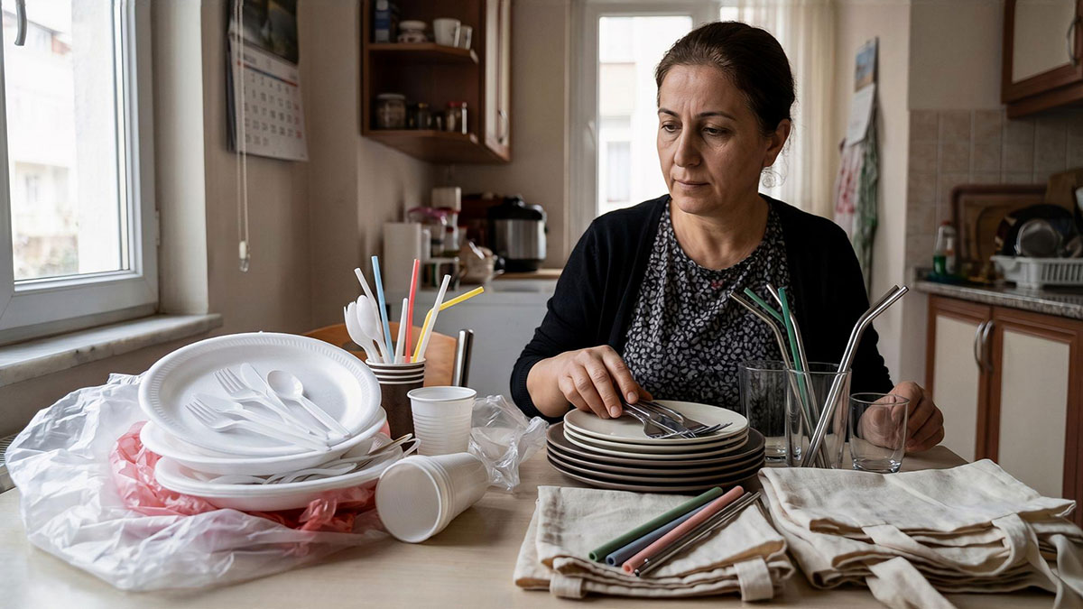 Tek kullanımlık plastikler yasaklandı mı? Plastik çatal bıçak yasağı ne zaman? 1,5 milyar TL tasarruf sağlanacak