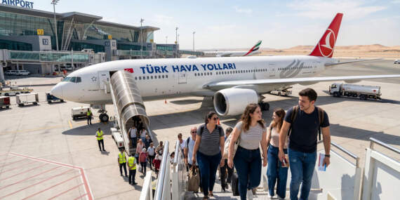 THY tahliye uçuşu ne kadar? THY Orta Doğu uçak biletleri kaç lira? Orta Doğu için indirimli alternatif güzergah devrede