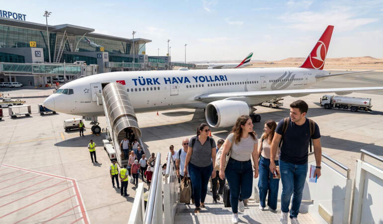 THY tahliye uçuşu ne kadar? THY Orta Doğu uçak biletleri kaç lira? Orta Doğu için indirimli alternatif güzergah devrede