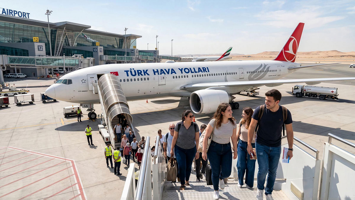 THY tahliye uçuşu ne kadar? THY Orta Doğu uçak biletleri kaç lira? Orta Doğu için indirimli alternatif güzergah devrede