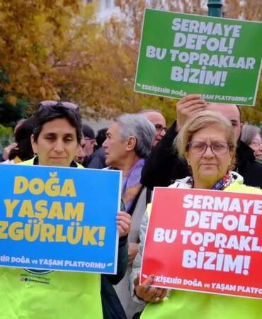 Eskişehir’de altın madeni projesine karşı bilirkişi keşfi öncesi çağrı