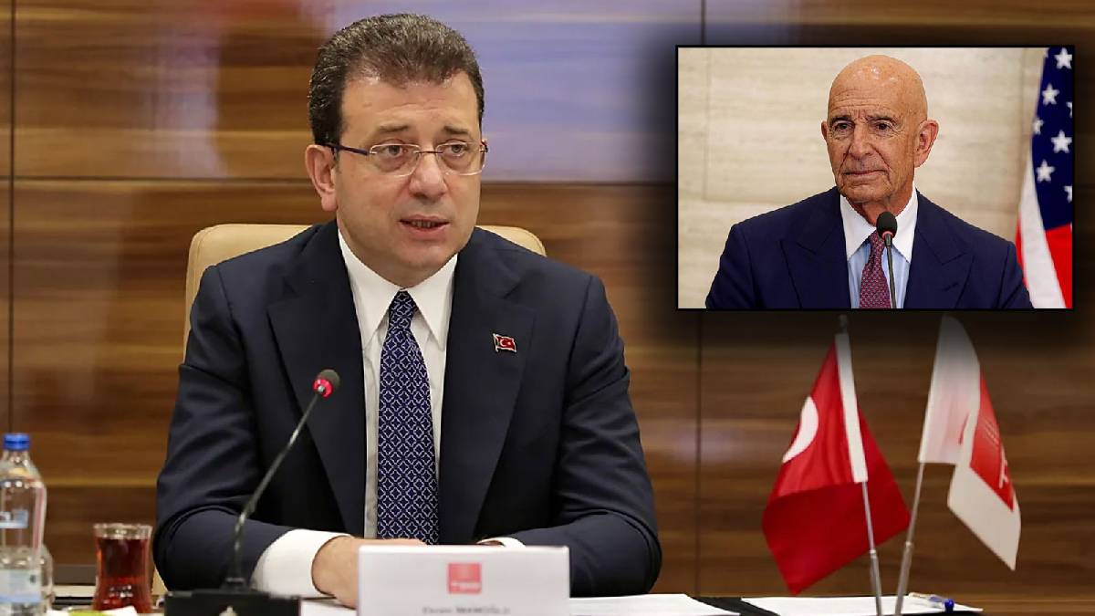 İmamoğlu’ndan monarşi isteyen Tom Barrack’a cevap: Demokrasiyi anlamayan karşılığını bulur