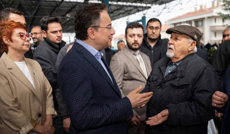 Babacan’dan Ankara’da pazar ziyareti: Esnaf da vatandaş da ekonomiye isyan ediyor