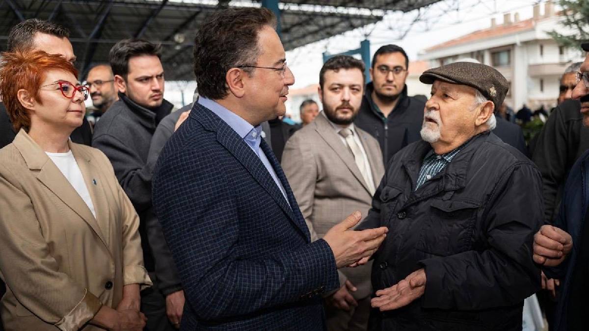 Babacan’dan Ankara’da pazar ziyareti: Esnaf da vatandaş da ekonomiye isyan ediyor