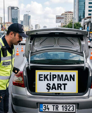 Bagajda kriko mecburi mi? Bijon anahtarı cezası var mı? Araçta neler bulunmalı? Eksik malzeme cezası ne kadar? Cezası 1.246 TL