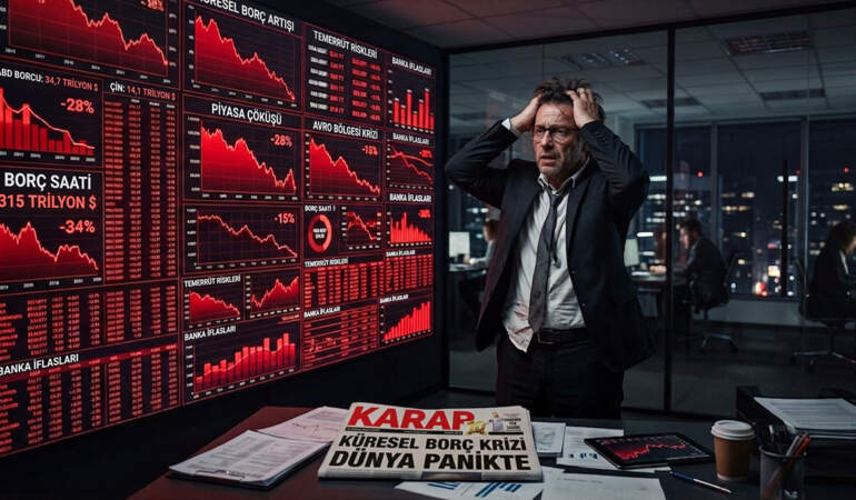 Küresel borç ne kadar oldu? Kredi kartı borçları ödenmezse ne olur? Bankalar batar mı? 348 trilyon dolarlık küresel rekor borç