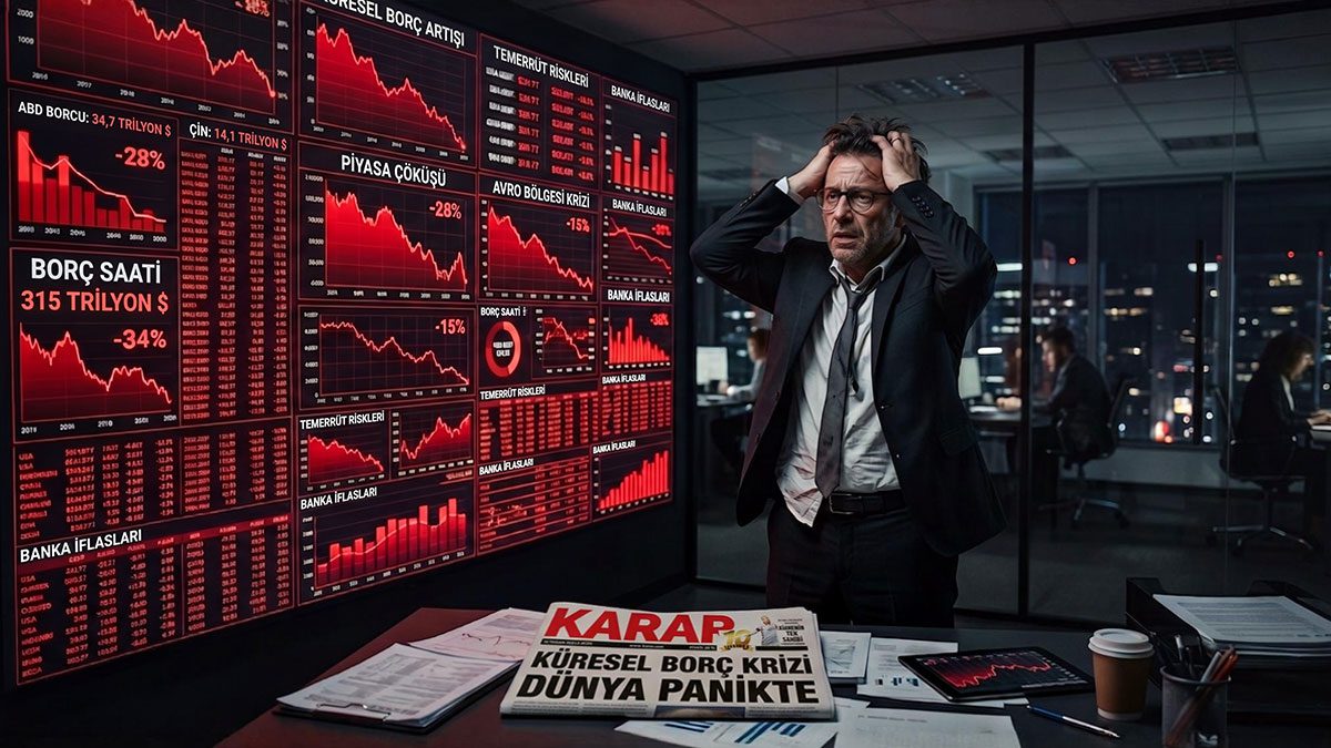 Küresel borç ne kadar oldu? Kredi kartı borçları ödenmezse ne olur? Bankalar batar mı? 348 trilyon dolarlık küresel rekor borç