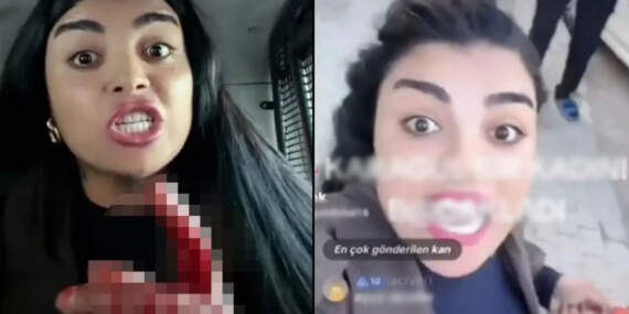 TikTok’ta “Karagül” lakaplı fenomen dehşet saçtı: Saldırıyı canlı paylaştı