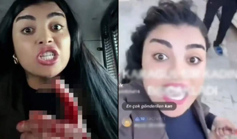 TikTok’ta “Karagül” lakaplı fenomen dehşet saçtı: Saldırıyı canlı paylaştı