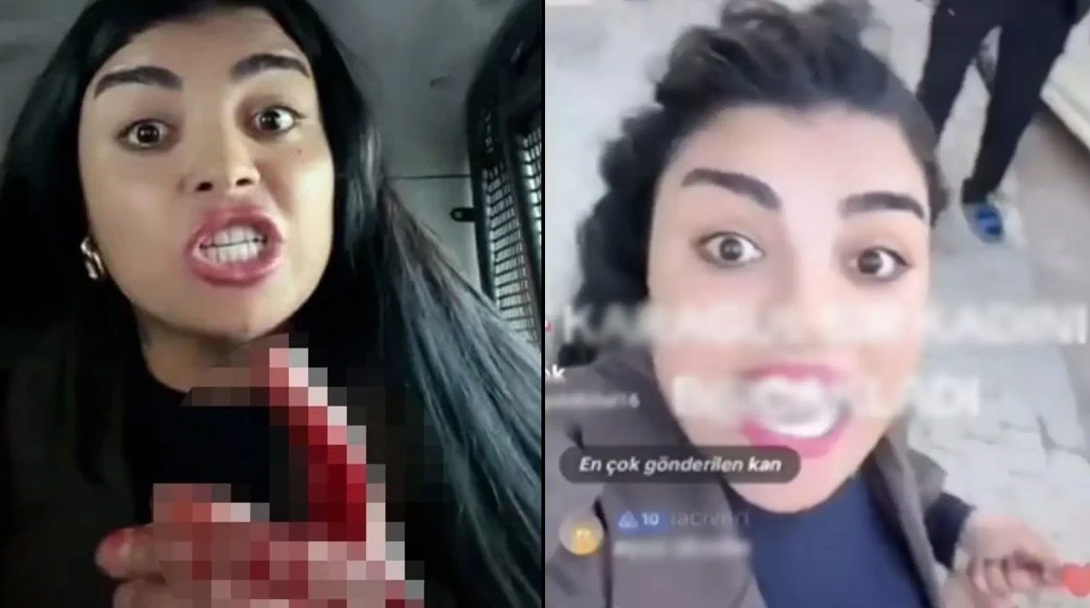 TikTok’ta “Karagül” lakaplı fenomen dehşet saçtı: Saldırıyı canlı paylaştı