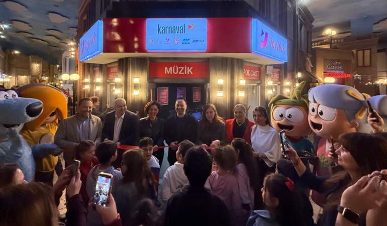 Karnaval ve KidZania İstanbul çocuklara yönelik radyo deneyimi için iş birliği