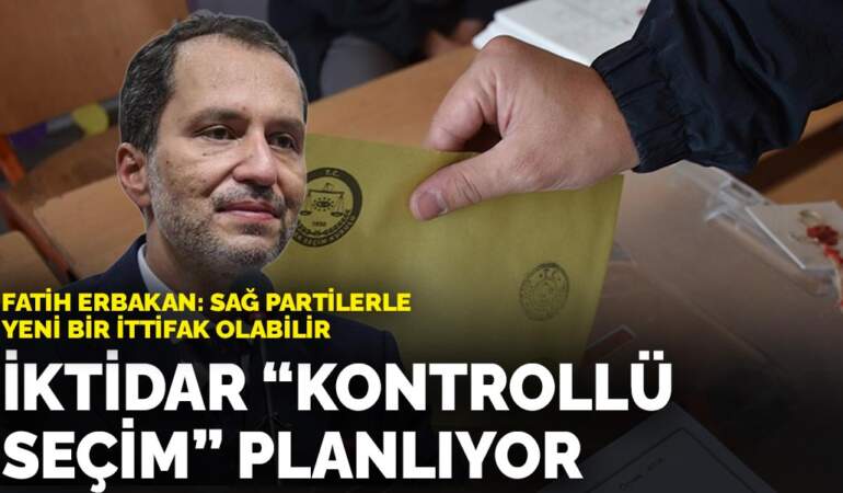 Fatih Erbakan: İktidar ‘kontrollü seçim’ planlıyor