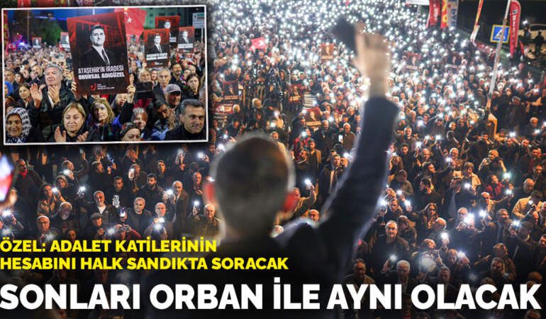 CHP’den ‘Ataşehir İradesine Sahip Çıkıyor’ mitingi: Adalet katilliği yapanların hesabını halk sandıkta soracak