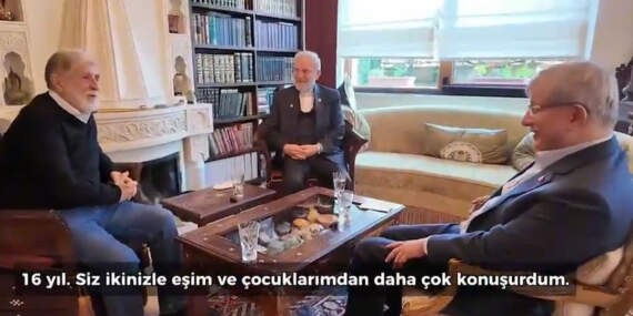 Davutoğlu’ndan tarihi buluşma: Eski İran ve Brezilya dışişleri bakanlarını ağırladı