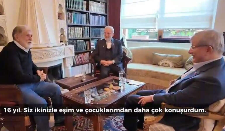 Davutoğlu’ndan tarihi buluşma: Eski İran ve Brezilya dışişleri bakanlarını ağırladı