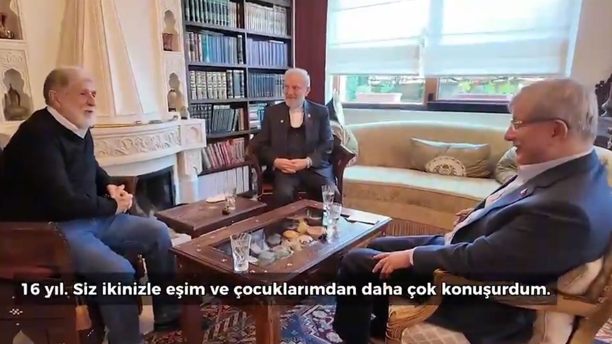 Davutoğlu’ndan tarihi buluşma: Eski İran ve Brezilya dışişleri bakanlarını ağırladı