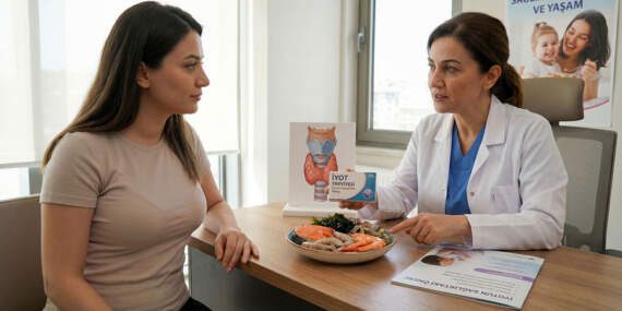 İyot nedir, ne işe yarar? İyot eksikliği belirtileri nelerdir? İyot nelerde bulunu, günde ne kadar alınmalı? Tiroid sağlığı için gerekli