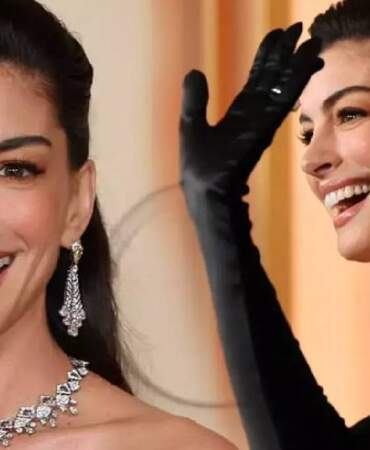 Dünyanın en güzel kadını seçildi! Anne Hathaway yine kendini gösterdi