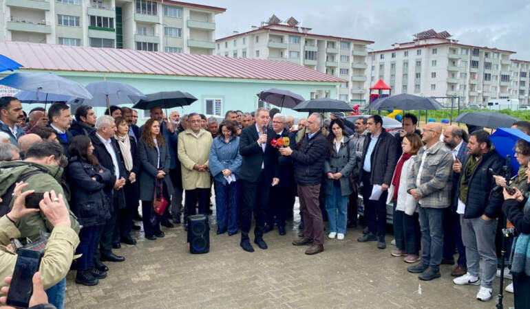 Demirtaş’ı ziyaret eden CHP’li Tanrıkulu’ndan ‘ortak mücadele’ açıklaması: “Siyasi partiler iradesini gösterdi”