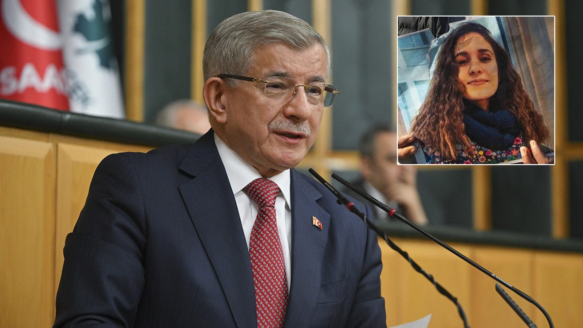 Davutoğlu’ndan iktidara Gülistan Doku tepkisi: Koruduğunuz tek şey koltuklarınız ve maaşlarınız