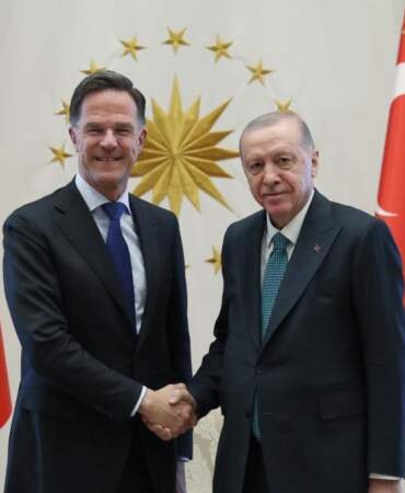 Erdoğan, NATO Genel Sekreteri Rutte’yi kabul etti