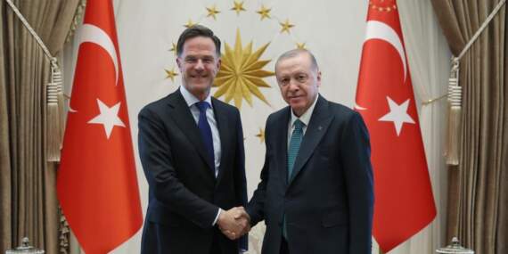 Erdoğan, NATO Genel Sekreteri Rutte’yi kabul etti