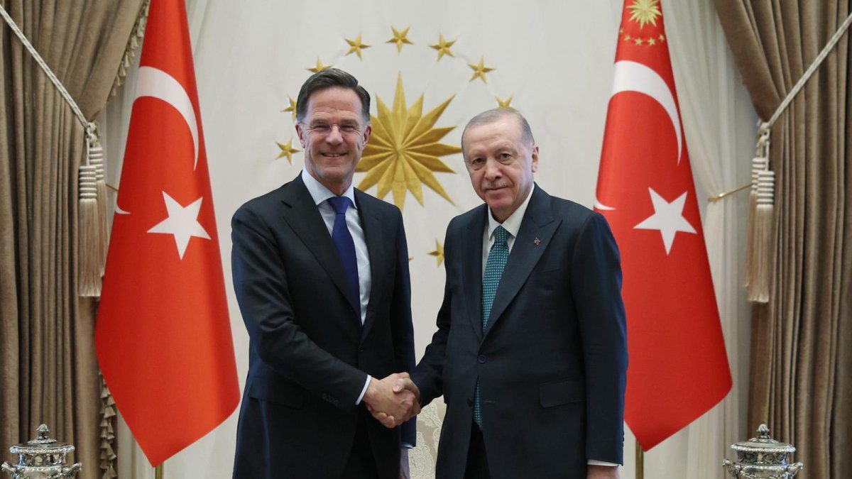 Erdoğan, NATO Genel Sekreteri Rutte’yi kabul etti