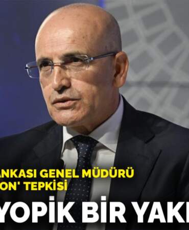 Şimşek’ten İş Bankası Genel Müdürü Aran’a ‘enflasyon’ tepkisi: Çok miyopik bir yaklaşım