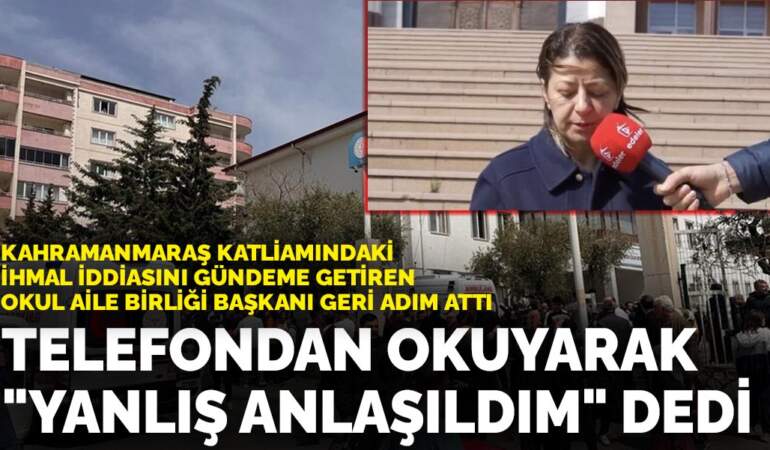 Kahramanmaraş katliamındaki ihmal iddiasını gündeme getiren veli geri adım attı: Telefondan okuyarak ‘yanlış anlaşıldım’ dedi