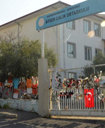 Ayser Çalık Ortaokulu’nda sessiz 23 Nisan