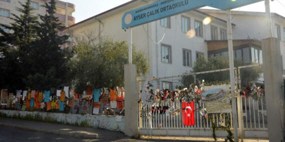 Ayser Çalık Ortaokulu’nda sessiz 23 Nisan