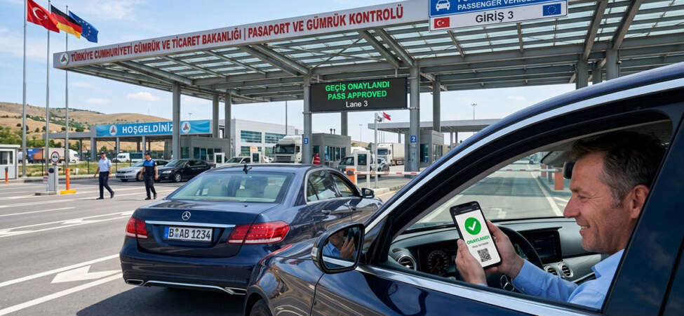Yabancı araç Türkiye’de kaç gün kalır? Yabancı taşıtlar Türkiye’de ne kadar kalabilir? Süre aşımı cezası nedir? e-Hizmet başladı