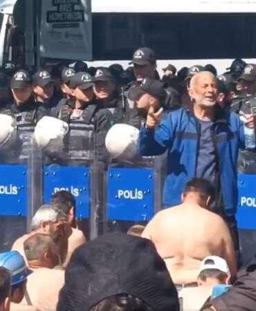 Açlık grevindeki madencilere polis ablukası: 3 işçi fenalaştı