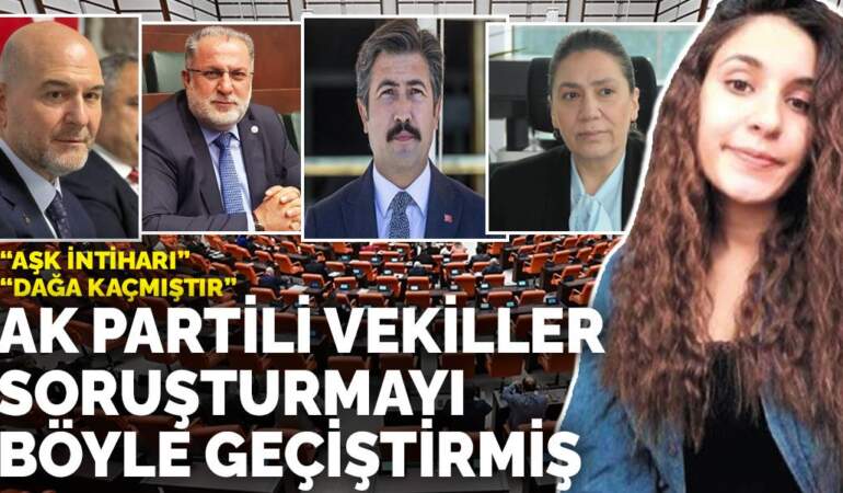 AK Partili vekiller Gülistan Doku soruşturmasını böyle geçiştirmiş: Aşk intiharı, dağa kaçmıştır
