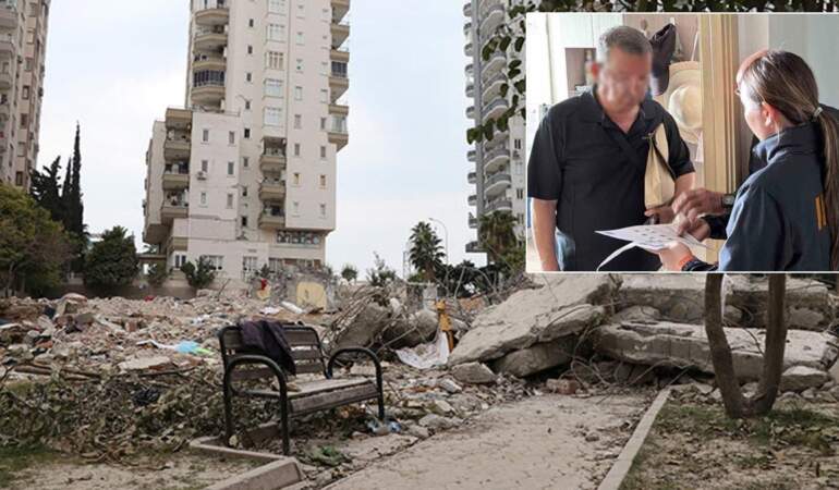 Depremde 40 kişiye mezar olan apartmanın müteahhidi Tayland’da yakalandı