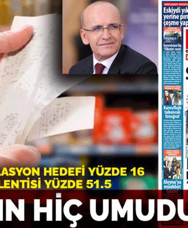 Hükümetin enflasyon hedefi yüzde 16 vatandaşın beklentisi yüzde 51.5: Sokağın hiç umudu yok