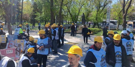 Maden işçilerinin açlık grevi 6. gününde: Haklarımızı almadan dönmeyeceğiz