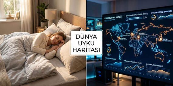 Türkiye kaç saat uyuyor? Türkiye uyku ortalaması ne kadar? En çok hangi ülke uyuyor? Dünya uyku haritası ortaya çıktı