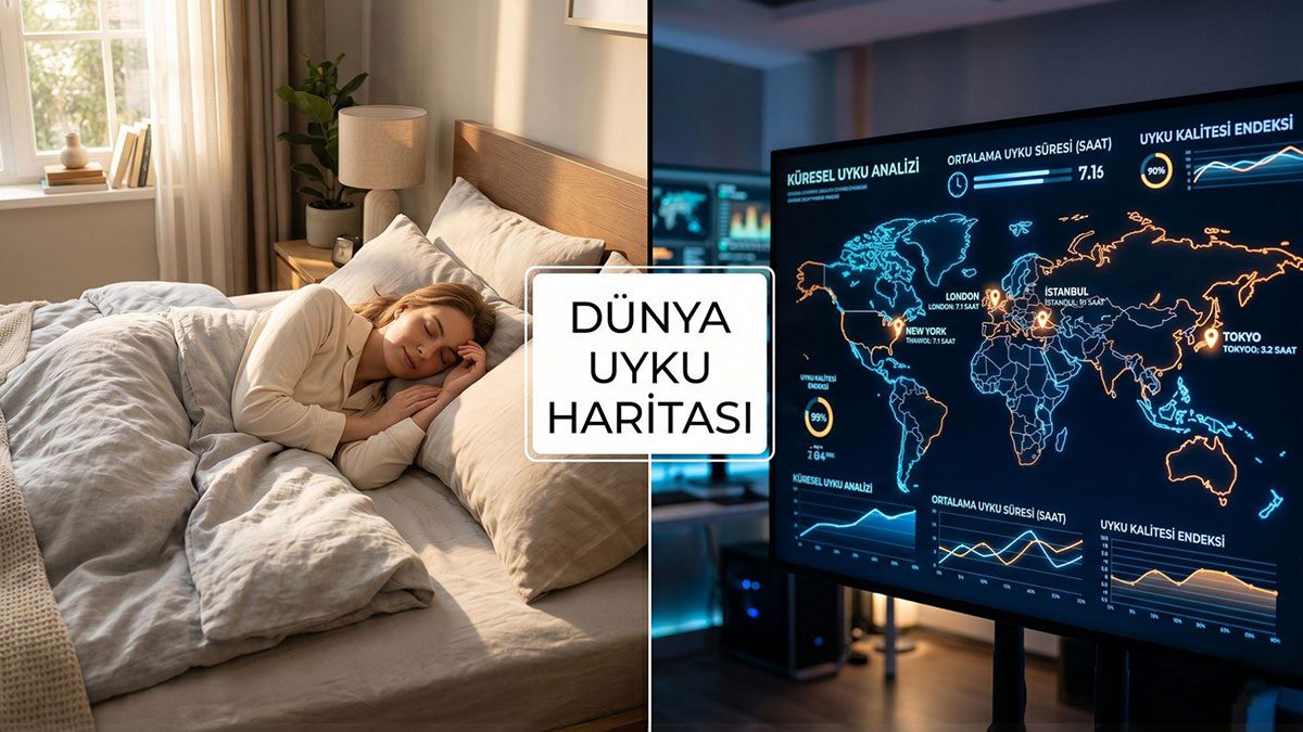 Türkiye kaç saat uyuyor? Türkiye uyku ortalaması ne kadar? En çok hangi ülke uyuyor? Dünya uyku haritası ortaya çıktı