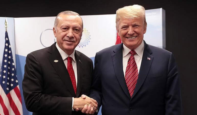 Erdoğan’dan Trump’a geçmiş olsun mesajı: Demokrasilerde mücadele fikirle yapılır şiddete yer yoktur
