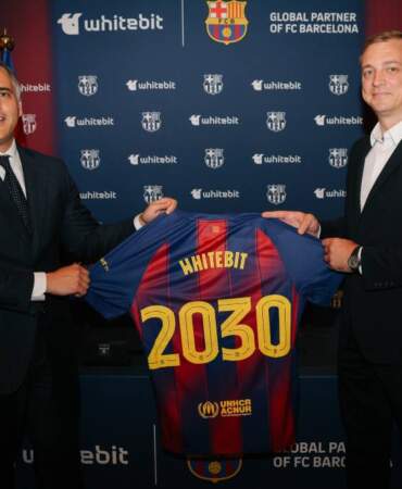 WhiteBIT ve FC Barcelona, sporda küresel inovasyonu ileri taşıyacak beş yıllık anlaşmayı duyurdu!
