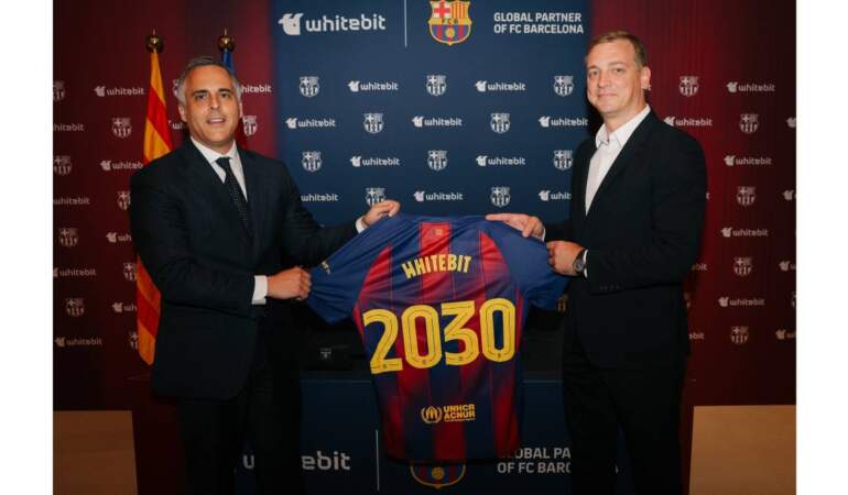 WhiteBIT ve FC Barcelona, sporda küresel inovasyonu ileri taşıyacak beş yıllık anlaşmayı duyurdu!