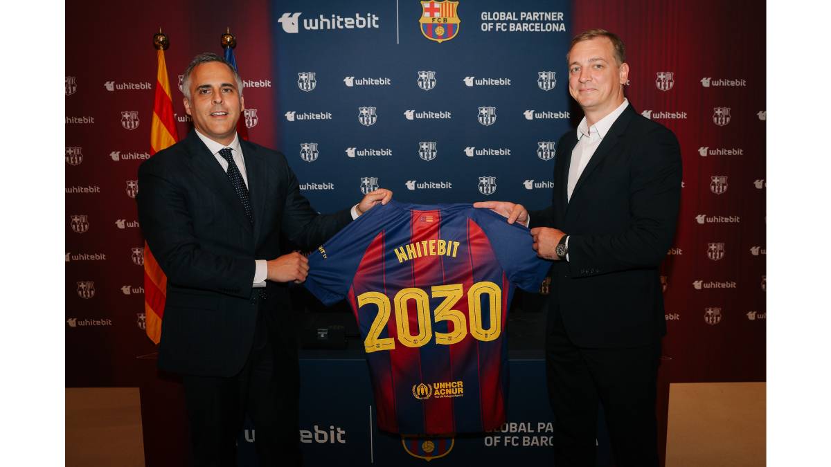 WhiteBIT ve FC Barcelona, sporda küresel inovasyonu ileri taşıyacak beş yıllık anlaşmayı duyurdu!